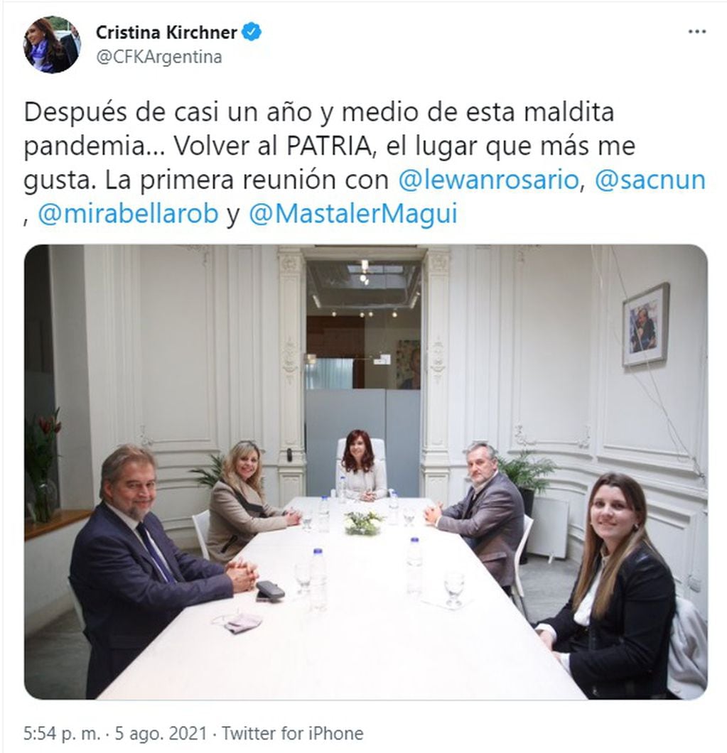 @CFKArgentina