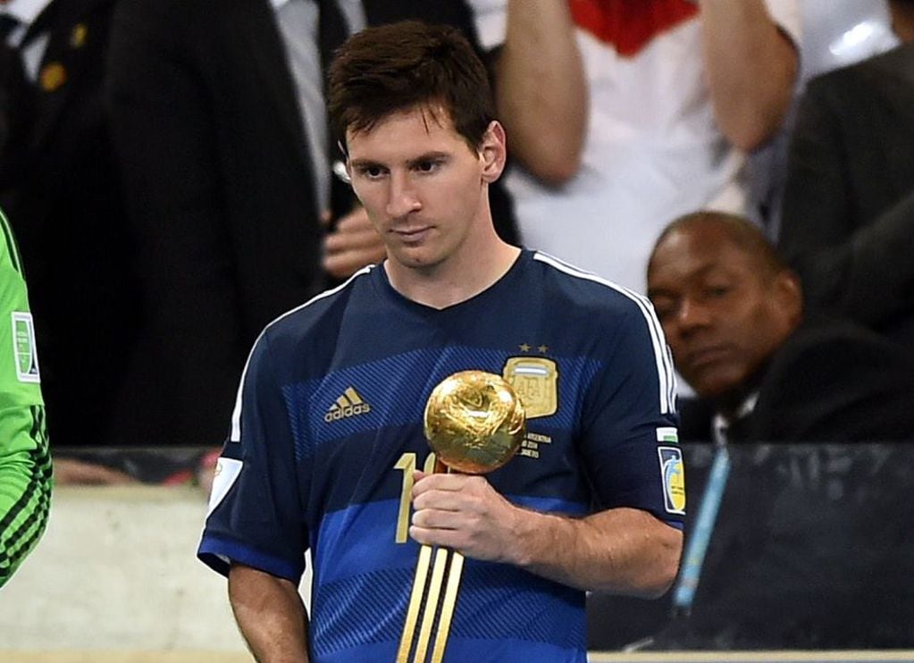 Lionel Messi ganó el Balón de Oro en Brasil 2014.