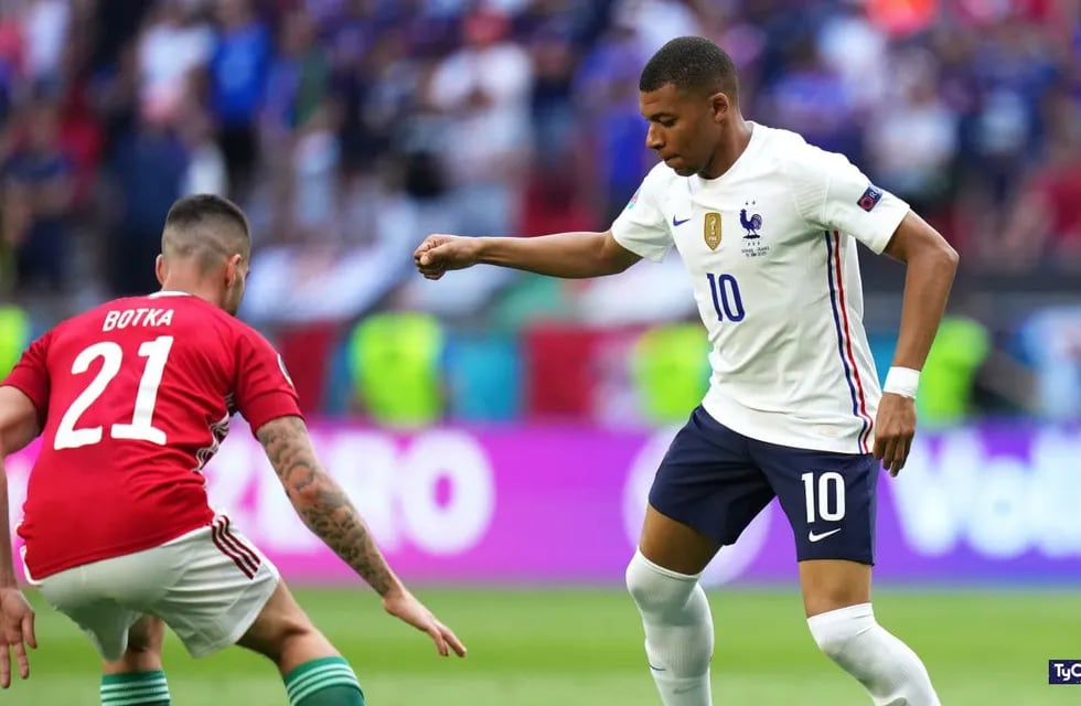 El partido que los hinchas franceses se perdieron (Foto: TyC Sports)