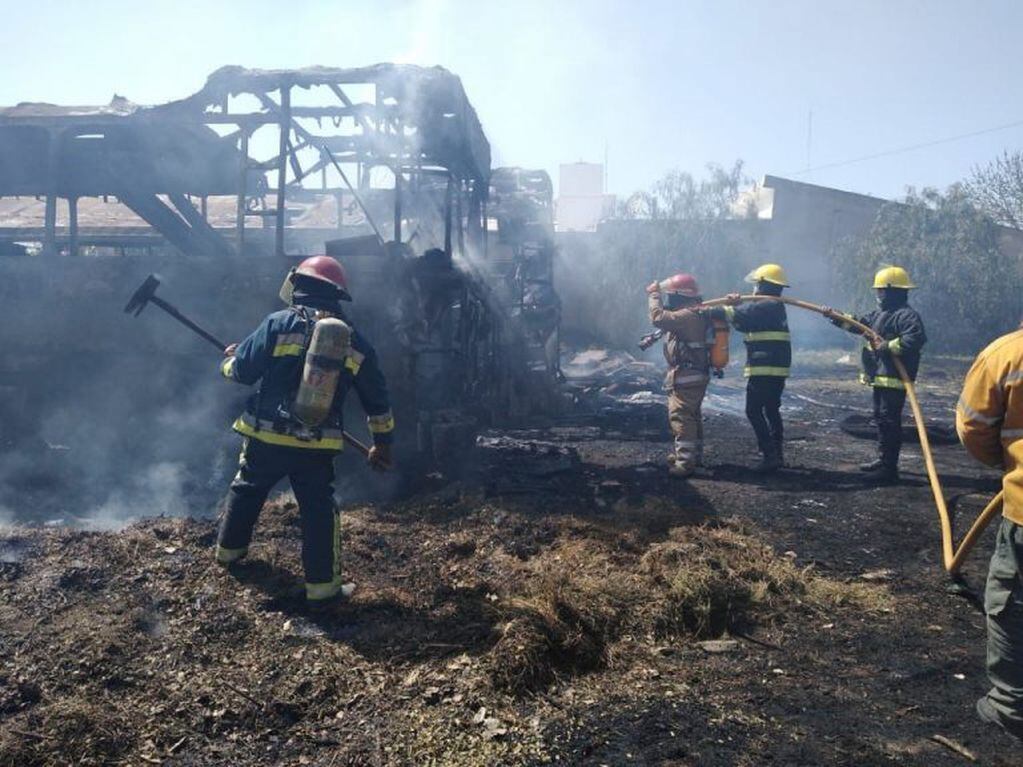 Incendio en el macro centro de la ciudad