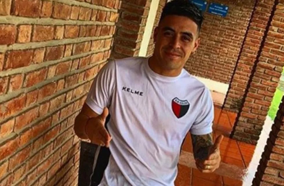 El futbolista Brian Fernández, actual delantero de Colón de Santa Fe. (Web)