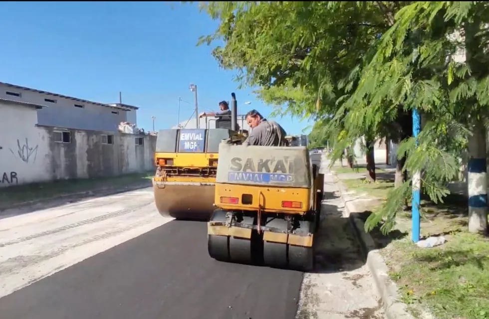 Además comenzarán las obras de la ciclovía en Luro y Mitre, con la rotura del cantero existente.
