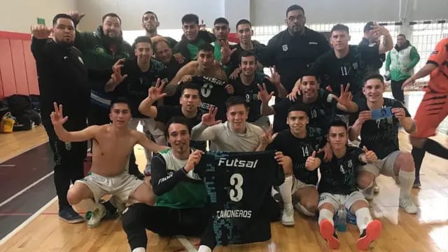 Camioneros de Río Grande se clasificó a la Fase Final de la Liga Nacional de Futsal.