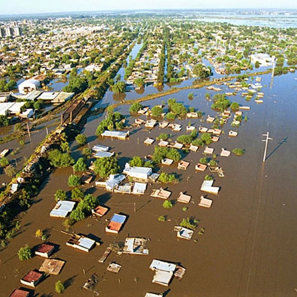 Se cumplen 19 años de la inundación de Santa Fe.