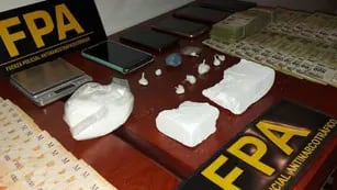 Cocaína incautada en Córdoba