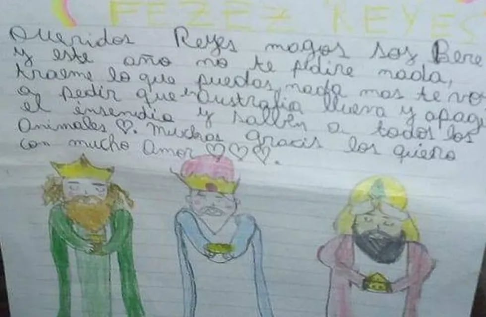 Carta de Berenice a Los Reyes Magos.