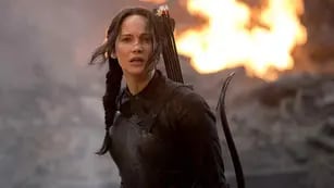 Katniss Everdeen, decidida a todo para acabar con el Presidente Snow.