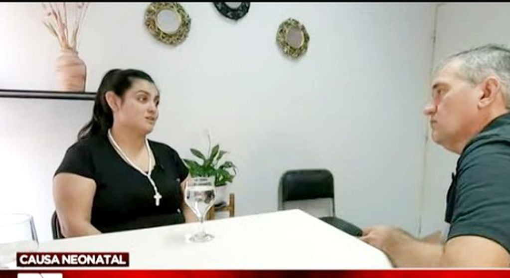 Habló desde la cárcel y por primera vez para la TV, Brenda Agüero. (Captura entrevista ElDoce.tv)