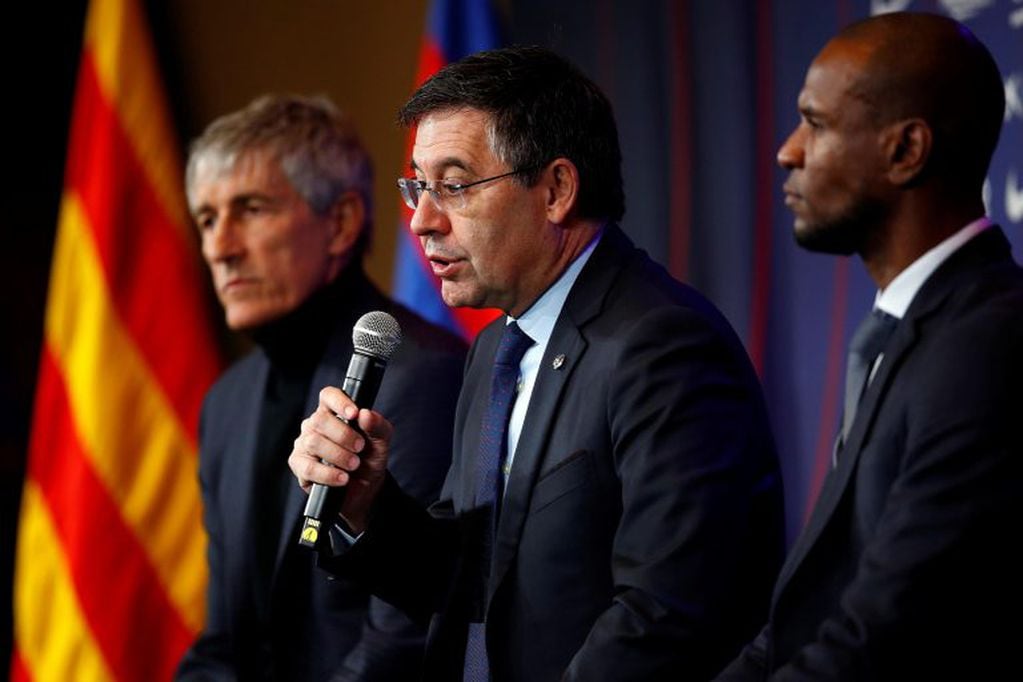 Josep María Bartomeu, presidente del FC Barcelona. (Foto: Alejandro García/EFE)