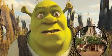 Alquilan la casa del pantano de Shrek