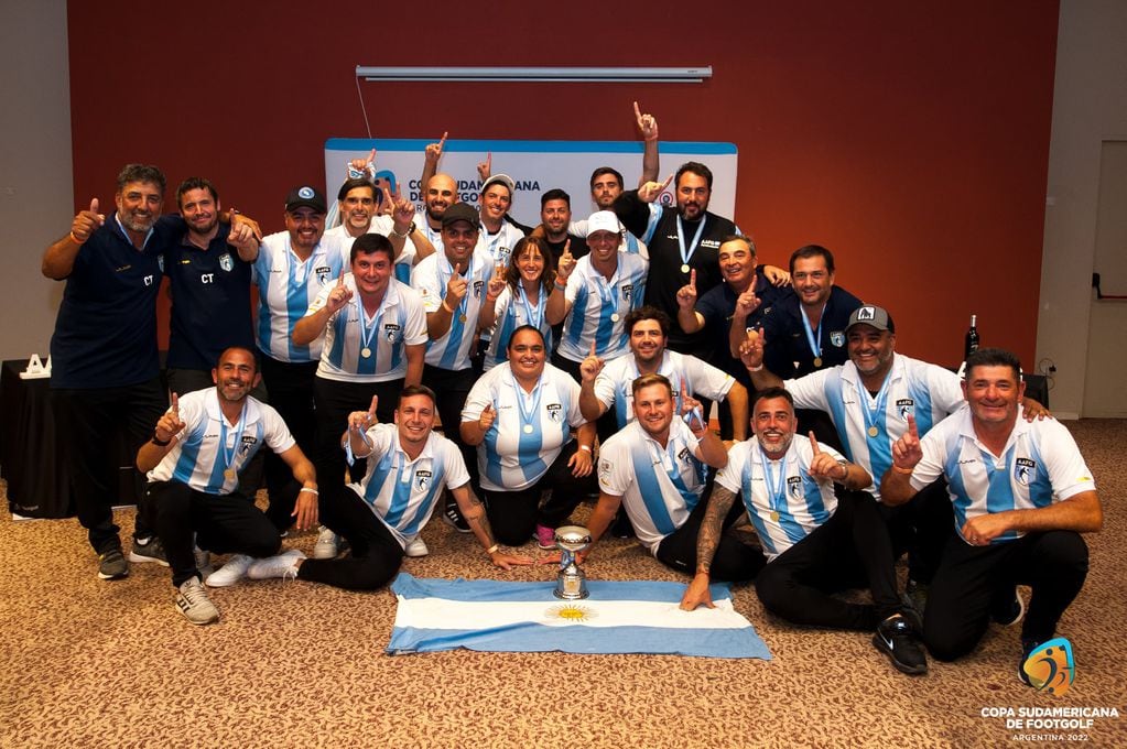 Argentina campeón Sudamericano./AAFG