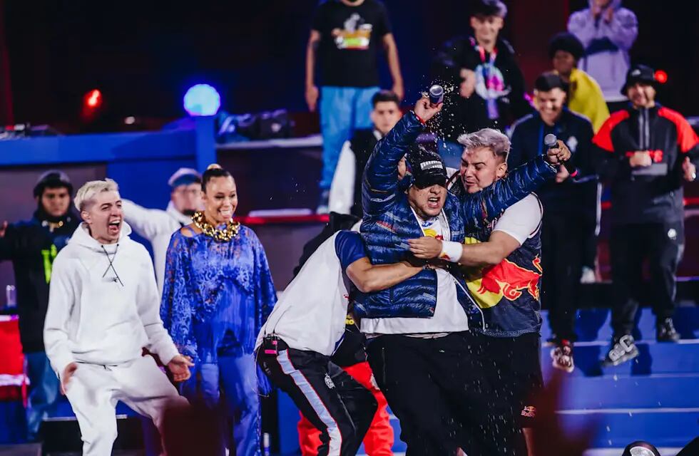 Aczino bicampeón internacional de Red Bull Batalla (Foto: Gary Go)