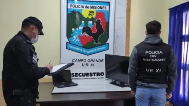Objetos tecnológicos recuperados del delito en Campo Grande