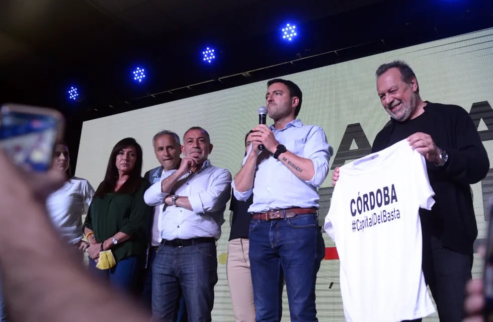 Elecciones legislativas. Rodríguez machado, luis Juez, rodrigo de loredo, Santos. (José Hernández/ La Voz)