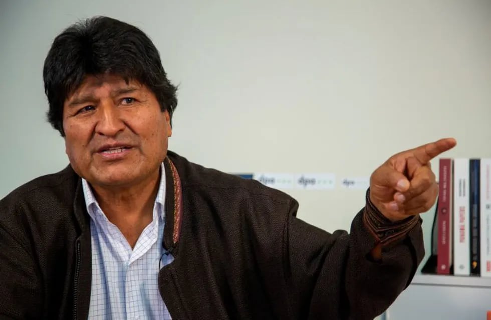 FILED - 18 November 2019, Mexico, Mexico City: Bolivia's former president Evo Morales speaks during a dpa interview. Bolivia's former president Evo Morales has arrived in Argentina and may request political asylum, Foreign Minister Felipe Sola said on Thursday. Photo: Jair Cabrera Torres/dpa