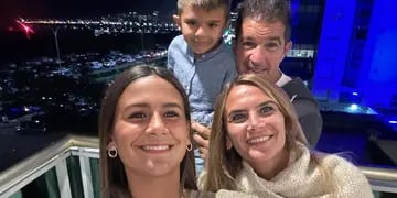 La familia de Amalia Granata y Leo Squarzon