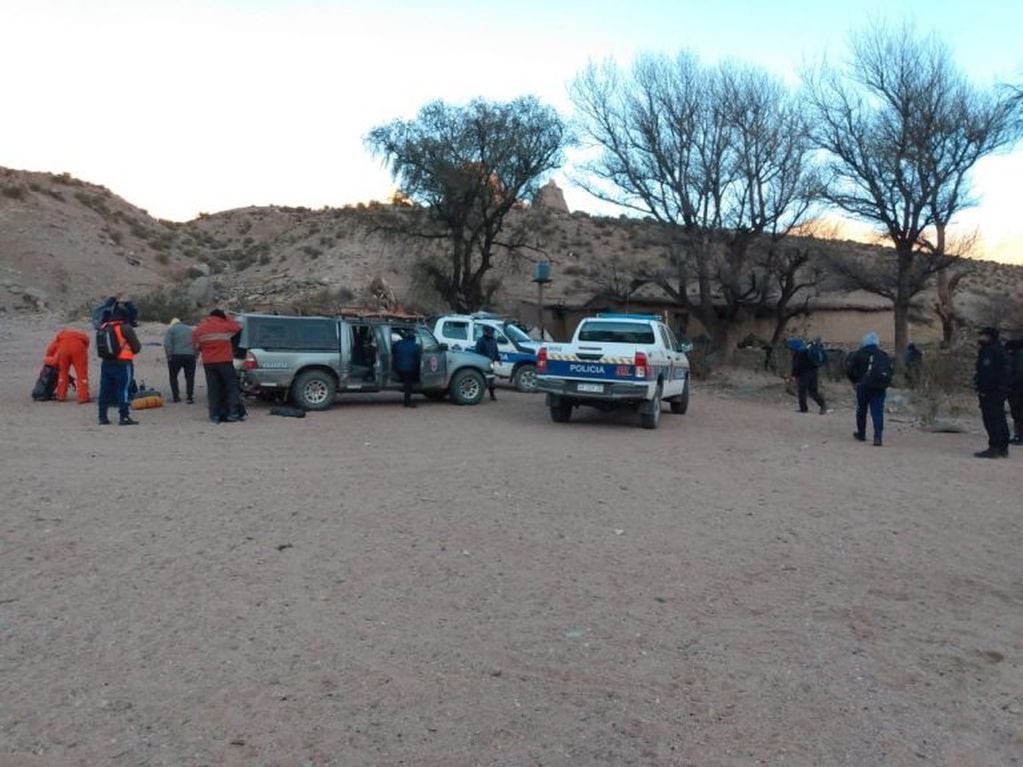 Encontraron muerta en los cerros a la pastora de 81 años. (Policía de Salta)