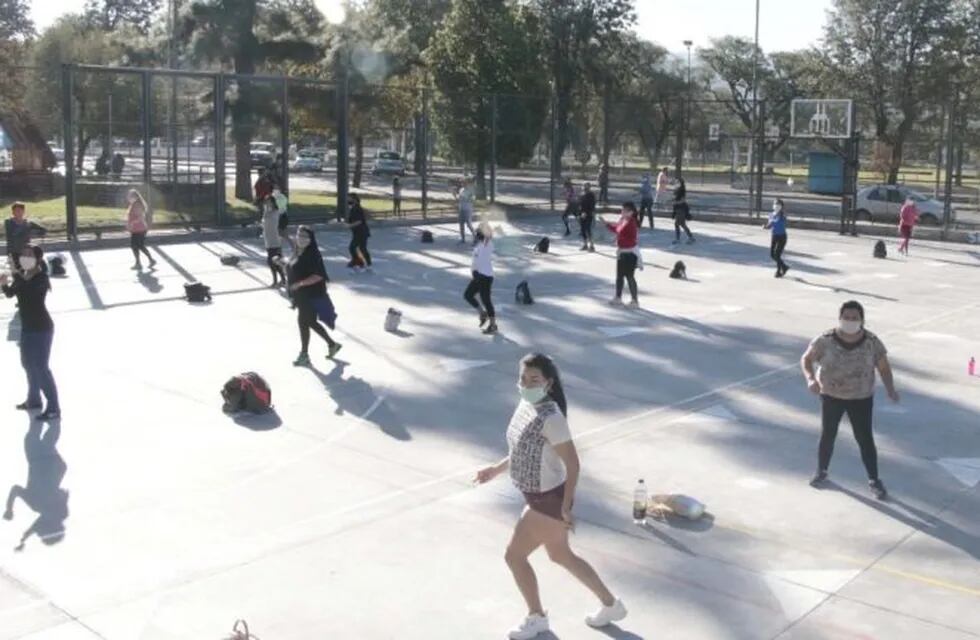 Actividad física en la cuarentena, en Jujuy