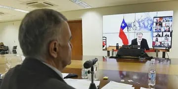Jaldo y vicegobernadores analizaron las ventajas del mercado chileno.