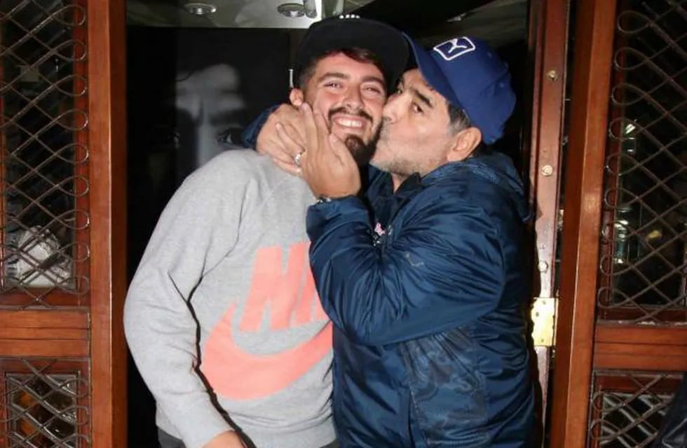 El hijo de Maradona le dedicó una emotiva historia en su cuenta de Instagram