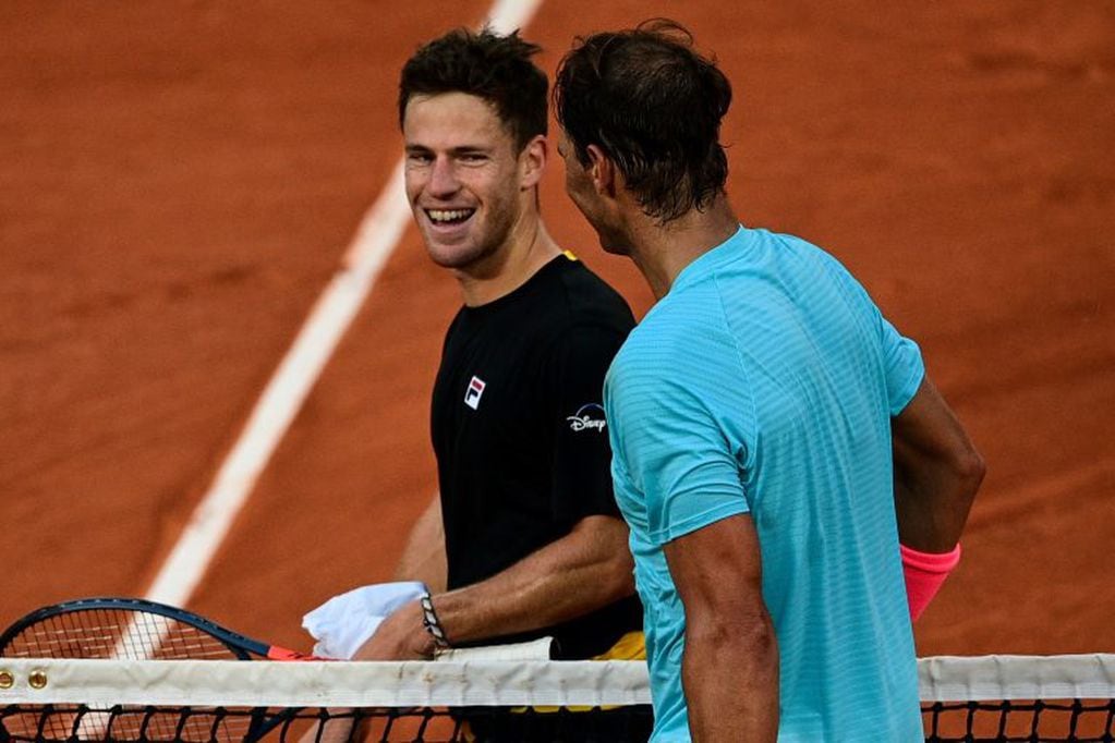 Nadal y Schwartzman (Foto: AFP)