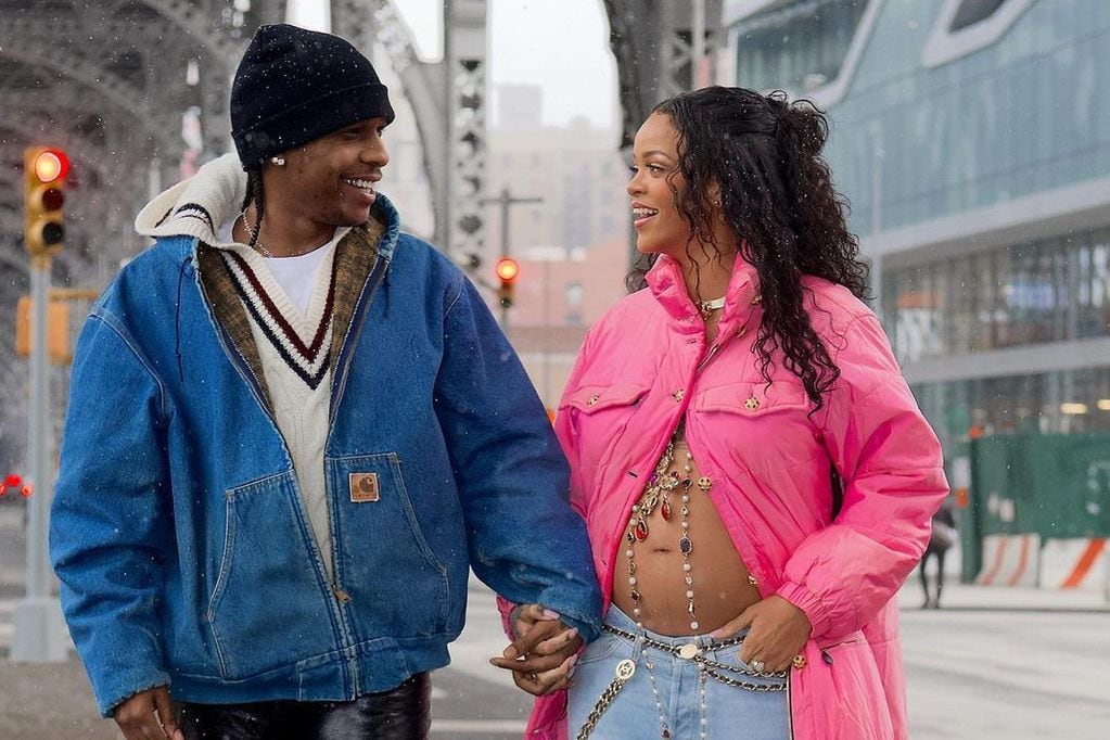A$AP Rocky y Rihanna esperan un bebé.