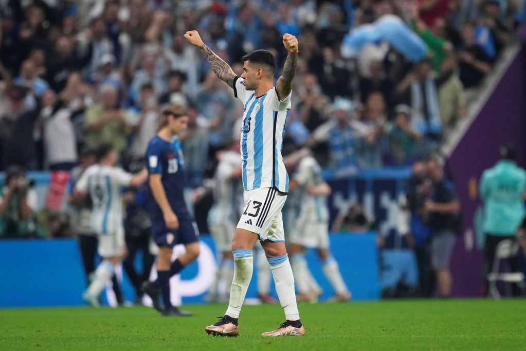 "El Cuti" Romero es finalista con la selección argentina del Mundial de Qatar 2022.