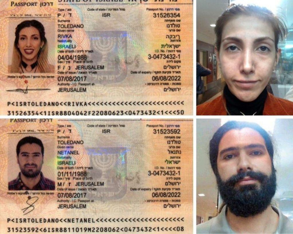 Cómo detectaron que los pasaportes de los iraníes detenidos eran falsos (Foto: Clarín)