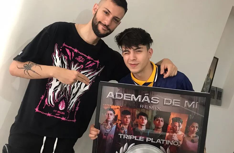 “Además de mí remix” es triple disco de platino.