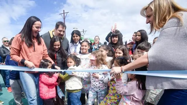 Inauguraron en Ushuaia la nueva plaza