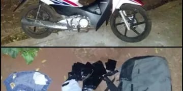 La policía frustró un robo de moto en la zona oeste de Posadas
