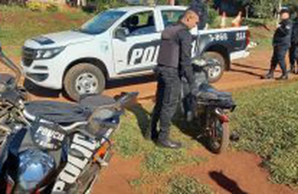Secuestraron una motocicleta sin papeles en Oberá.