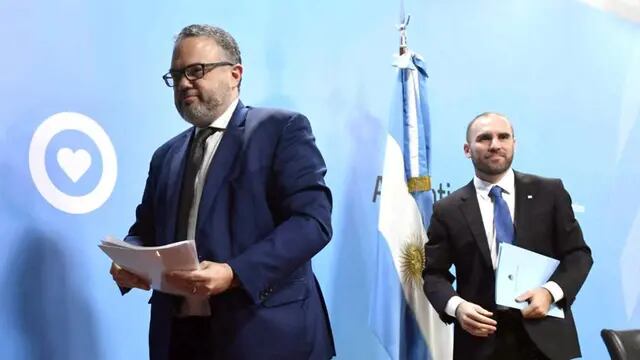 Gobierno. Kulfas y Guzmán, pilotos de tormenta en la crisis de la pandemia. (Presidencia)