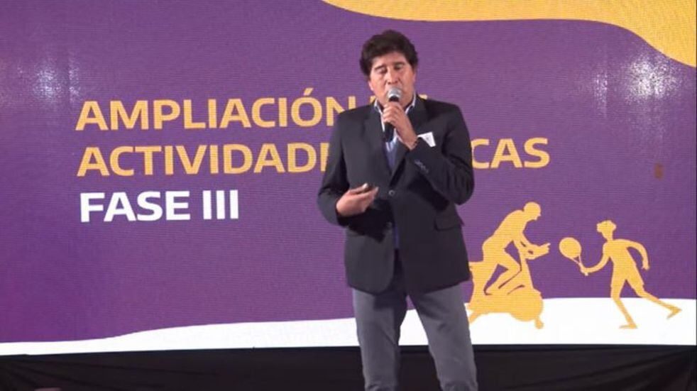 Hugo Flores, director de Deportes de Jujuy