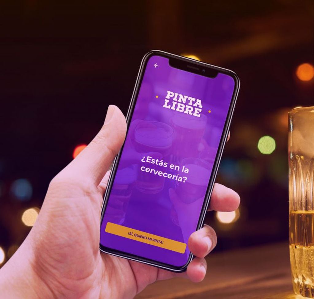 Pinta Libre, la primera aplicación móvil que otorga a los usuarios una pinta de cerveza sin cargo en cada una de sus salidas.
