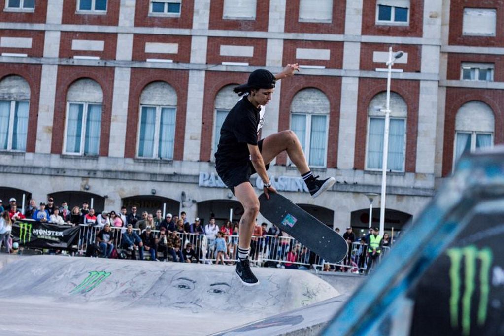 El Monster Skate Summer Tour 2019, en Mar del Plata durante la primera clasificación.