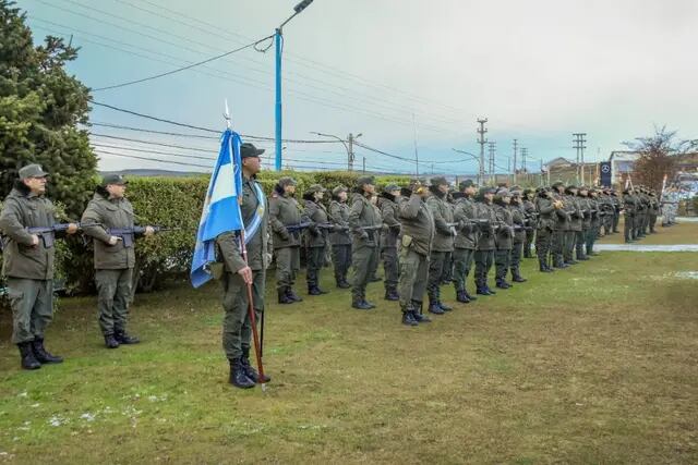 Acto por el 39° aniversario de la creación del Escuadrón Núcleo 44 “Ushuaia”