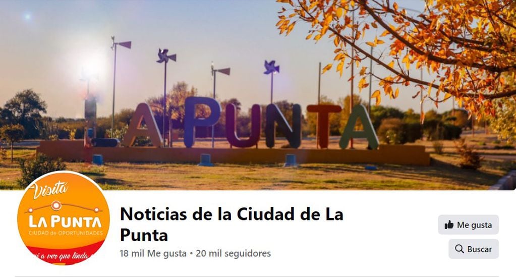 Facebook de Noticias de la Ciudad de La Punta