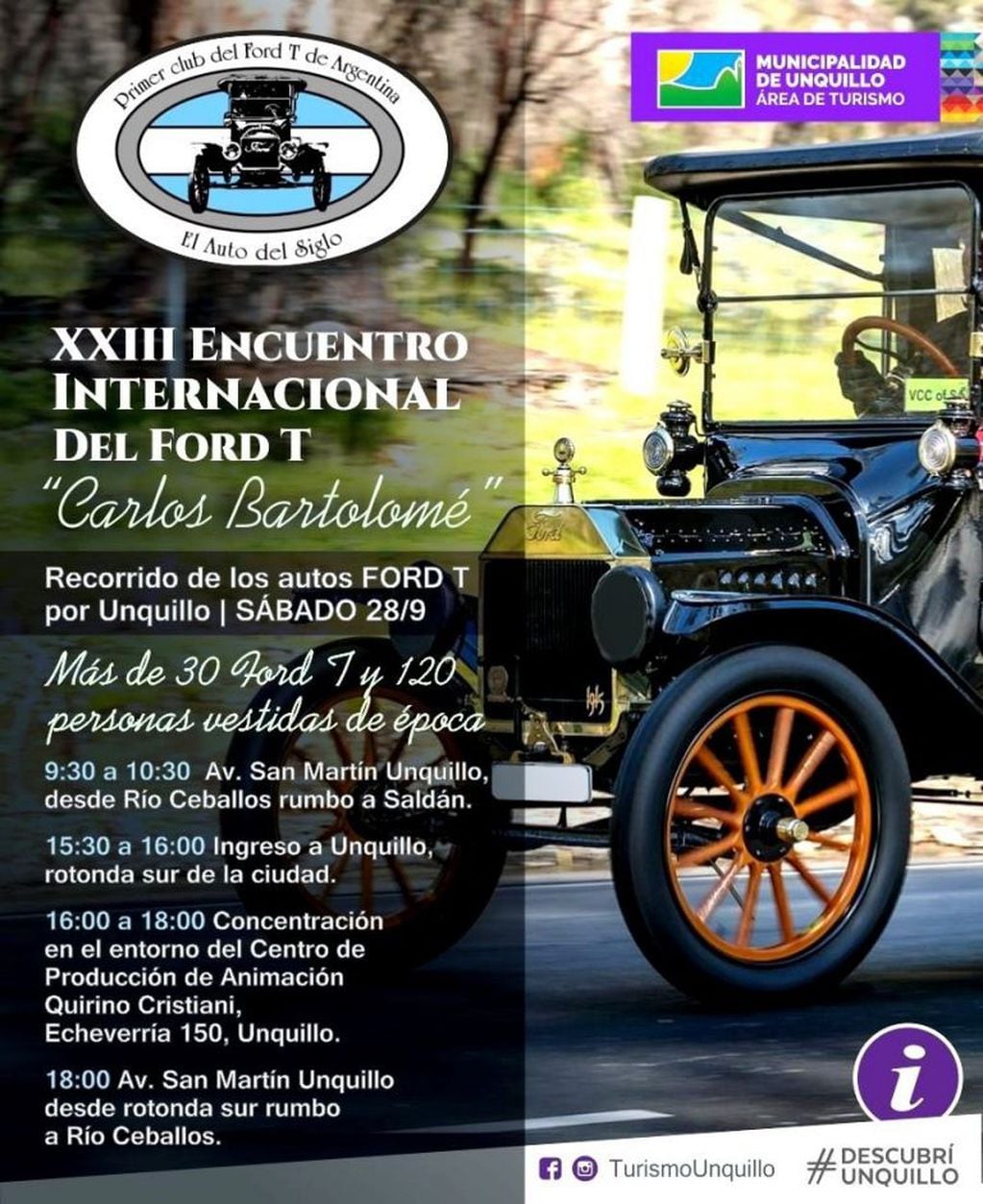 XXIII Encuentro Internacional del Fort T "Carlos Bartolomé" en Unquillo.