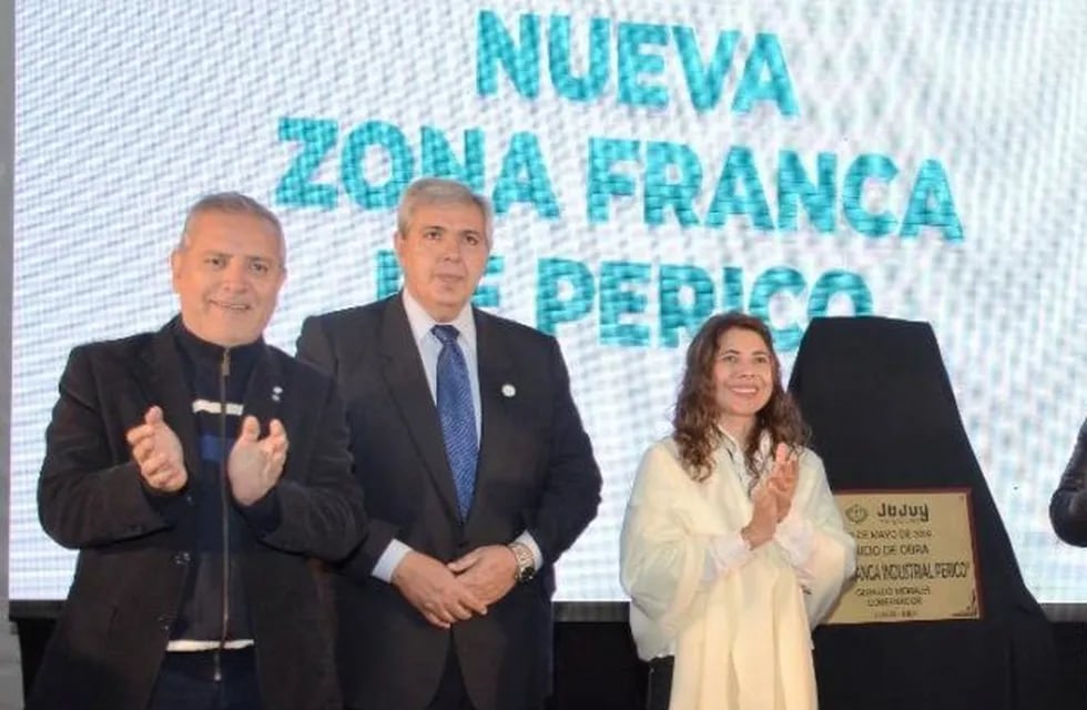 Presentación de la Zona Franca de Perico, en Jujuy