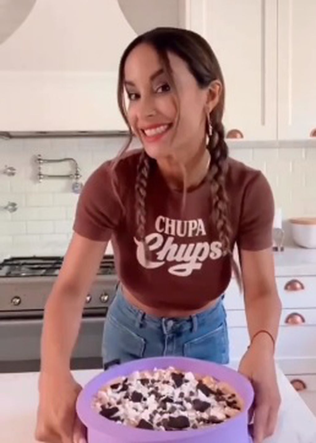 Cómo hacer la torta helada de Lourdes Sánchez