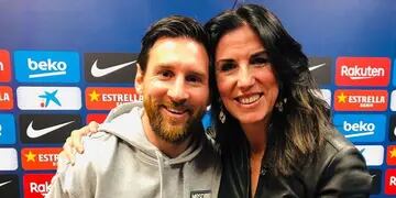Cristina Cubero culpó a Messi de su salida del Barcelona