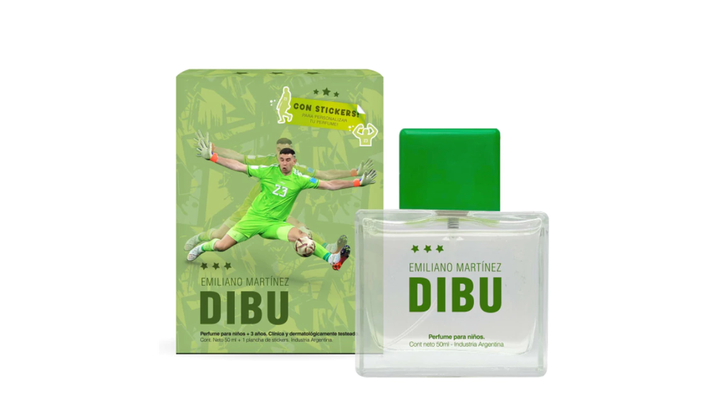 Así es el perfume que está inspirado en el Dibu.