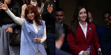 Cristina Kirchner y Victoria Villarruel