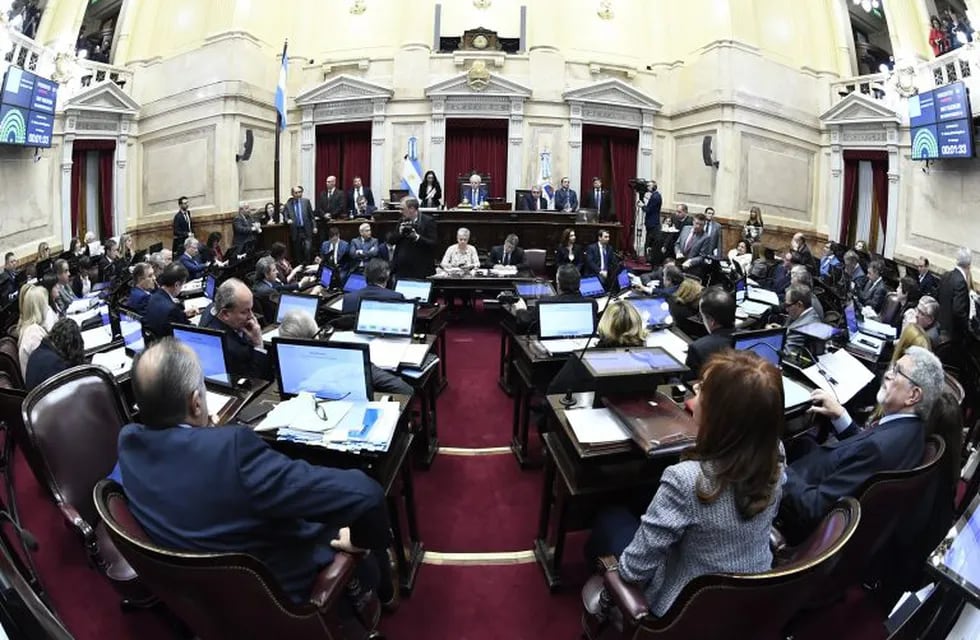 Senado argentino (Foto: Luciano Ingaramo/ Prensa Senado/AFP)
