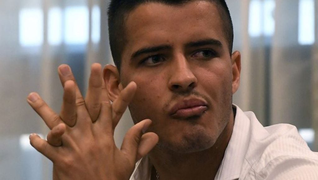 Alexis Zárate, condenado a seis años y medio de prisión..