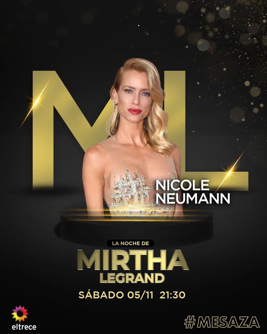 Nicole Neumann será una de las invitadas para formar parte de la "Mezasa".