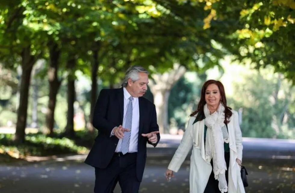 Alberto Fernández y Cristina Kirchner se reunieron a solas en la Quinta de Olivos.