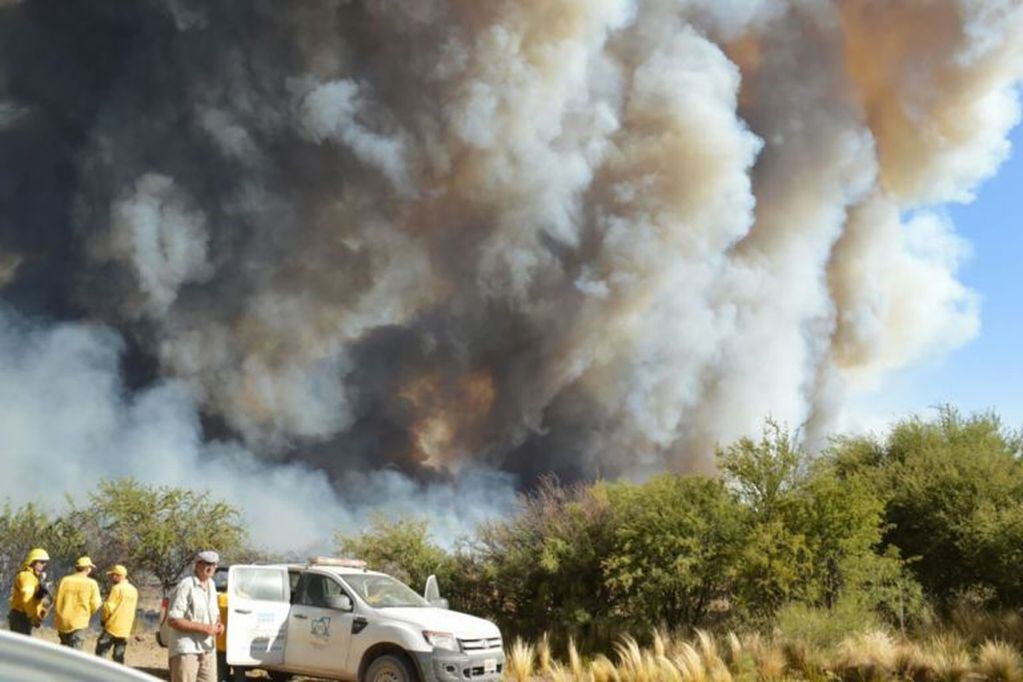Incendios en La Pampa