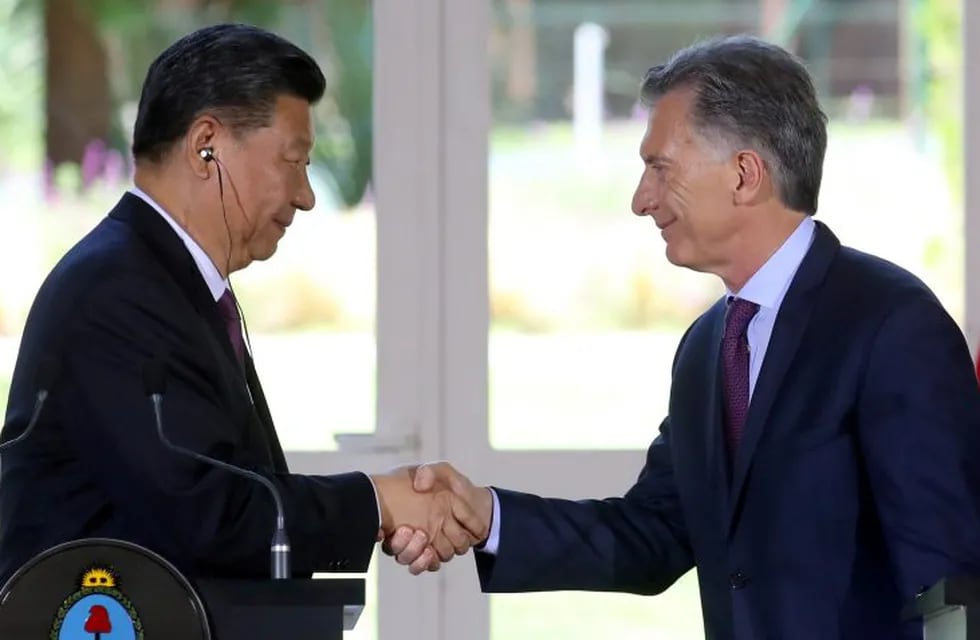Mauricio Macri y Xi Jinping (REUTERS/Marcos Brindicci)